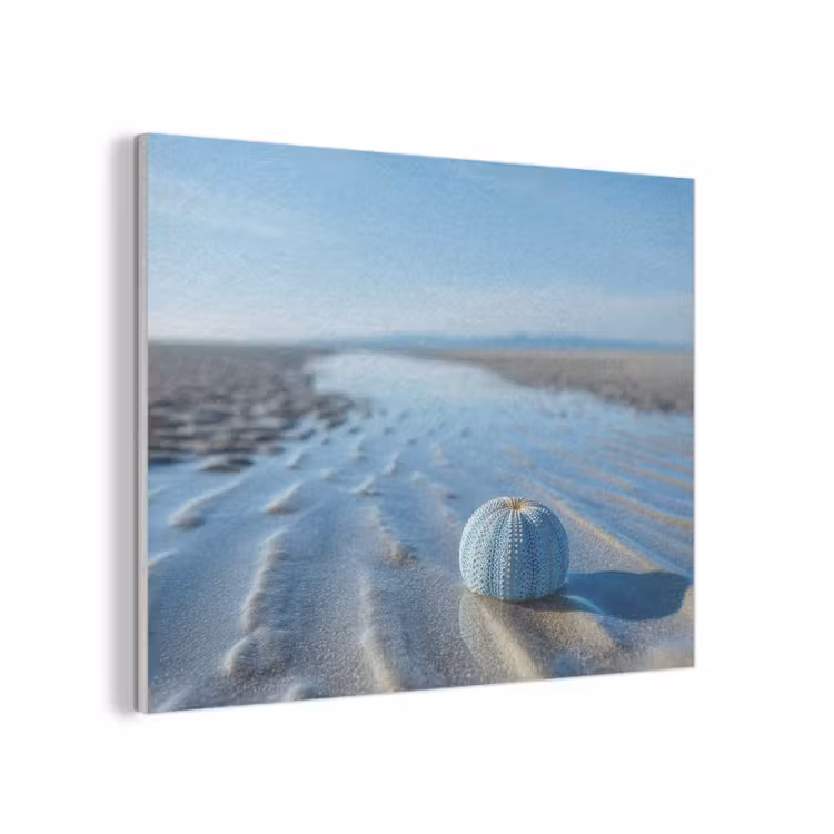 Strand - Schild - Water - Blauw PET vilt klein -3d