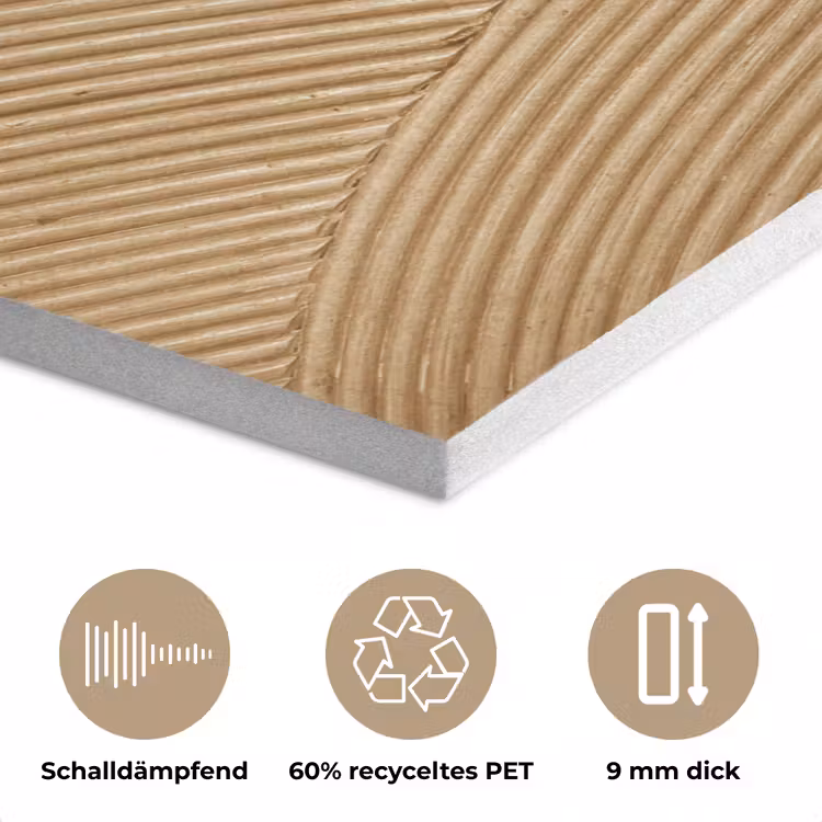 Rotan print - Beige PET vilt klein -closeup_DE