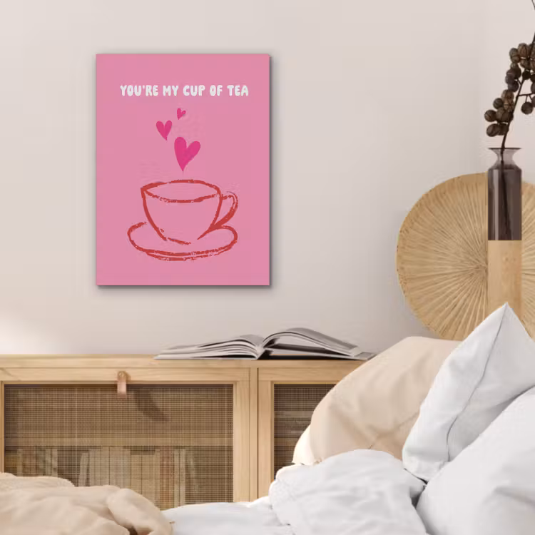 Thee - Roze - Valentijn - Tekst PET vilt klein -sfeer3