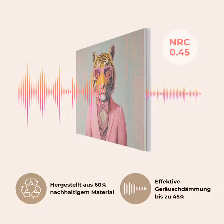 Tijger - Strik - Jasje - Roze PET vilt klein -USP_DE