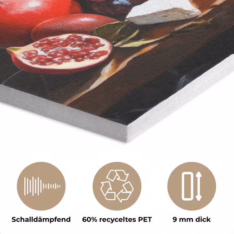 Borrelplank - Stilleven - Vintage PET vilt klein -closeup_DE