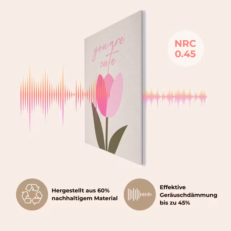 Tulp - Roze - Valentijn - Bloem PET vilt klein -USP_DE