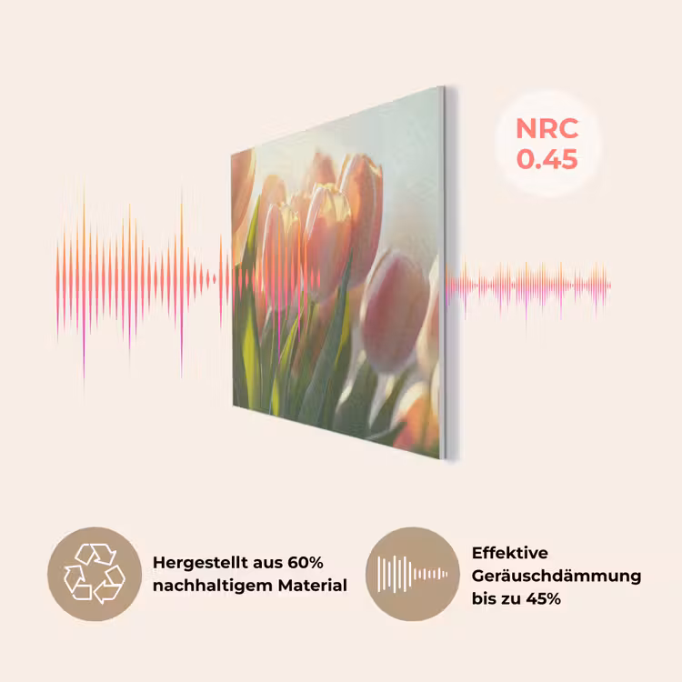 Tulpen - Roze - Zonnestralen PET vilt klein -USP_DE
