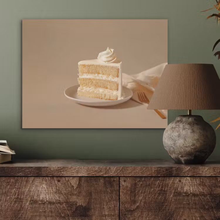 Vanilletaart - Cake - Romig PET vilt klein -sfeer2