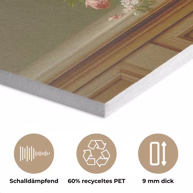 Vaas - Pastel - Kleuren - Bloemen PET vilt klein -closeup_DE