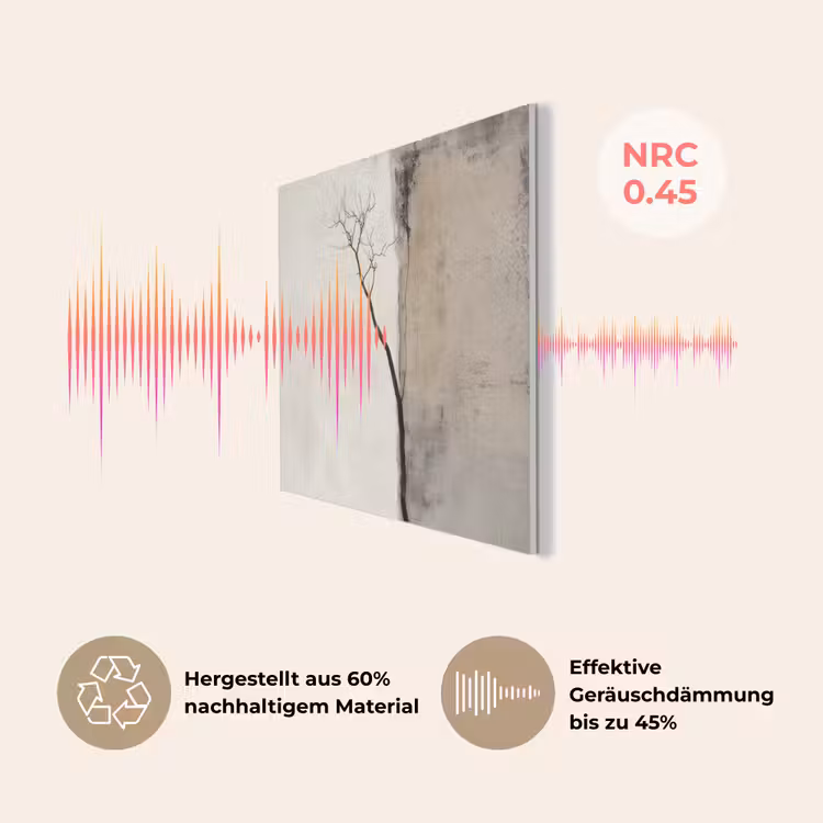 Wabi sabi - Plant - Beige PET vilt klein -USP_DE
