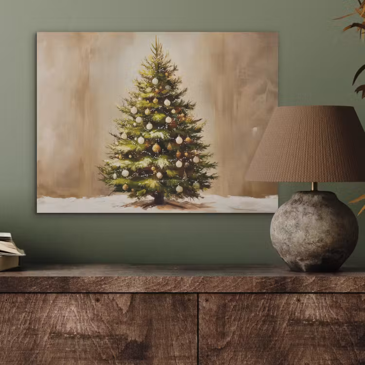 Kerst - Sfeer - Groen PET vilt klein -sfeer2