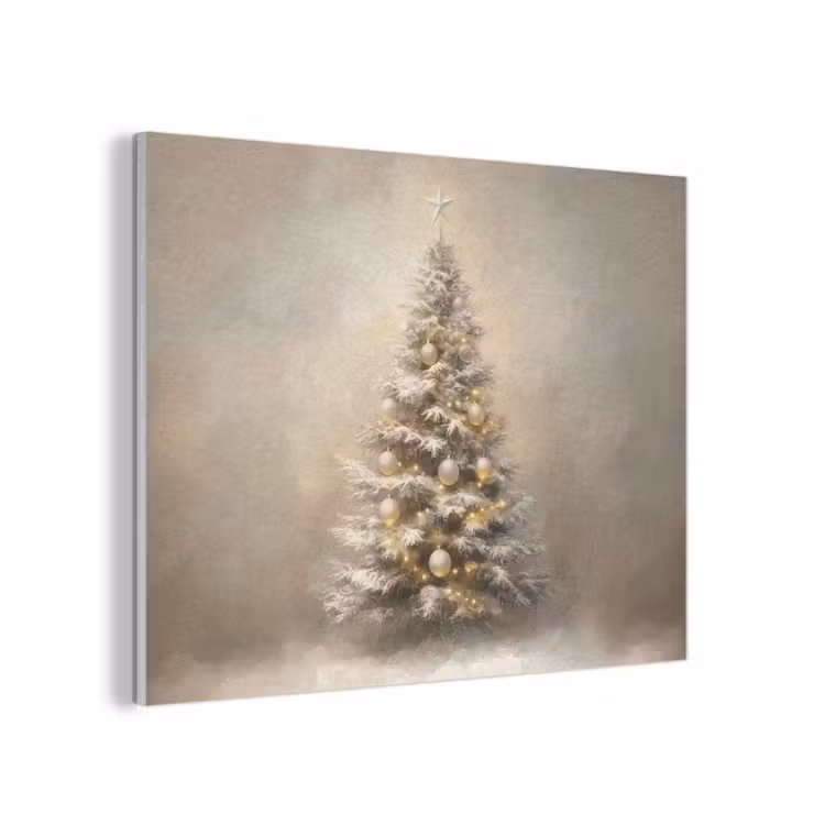 Kerst - kerstboom - Sneeuw - Art PET vilt klein -3d