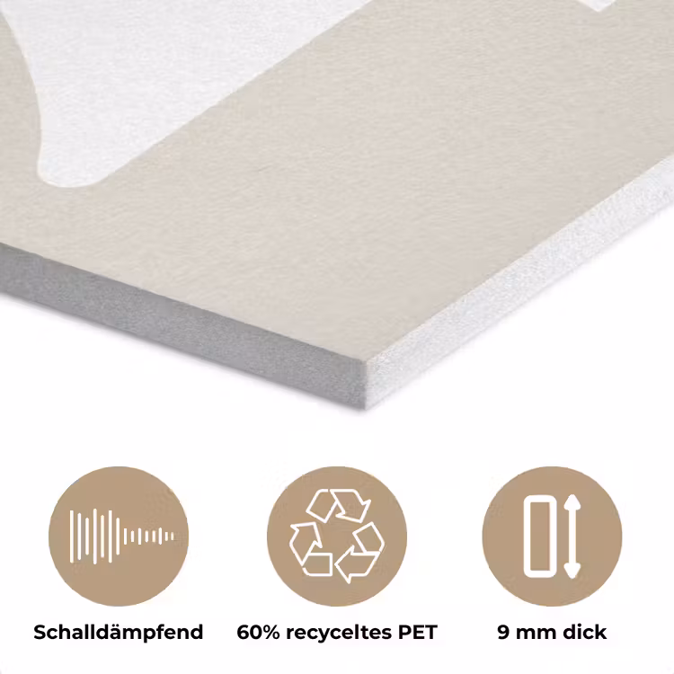 Kerstboom - Japandi - Christmas - Beige PET vilt klein -closeup_DE