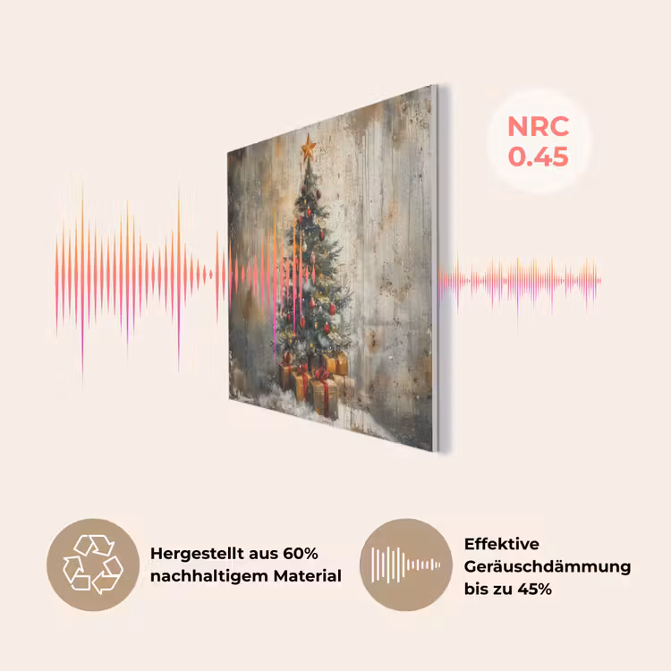 Kerstboom - Vintage - Kerst - Cadeau PET vilt klein -USP_DE