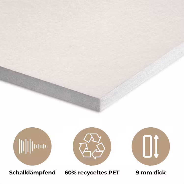 Kerstman - Kerst - Quote - Beige PET vilt klein -closeup_DE