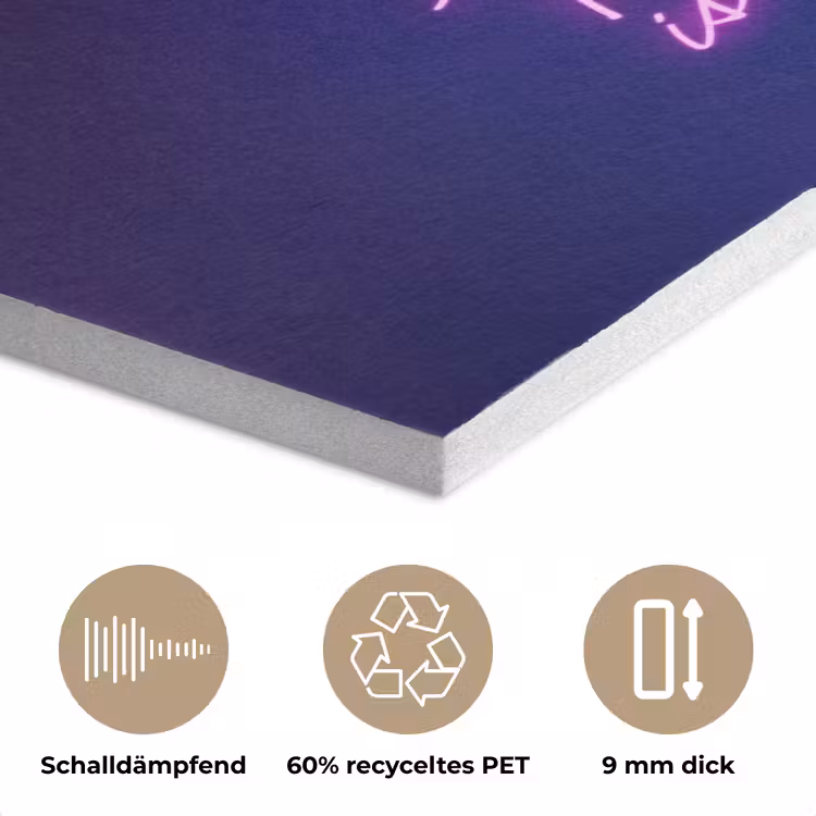Quote - Neon - Disco - Druiven PET vilt klein -closeup_DE