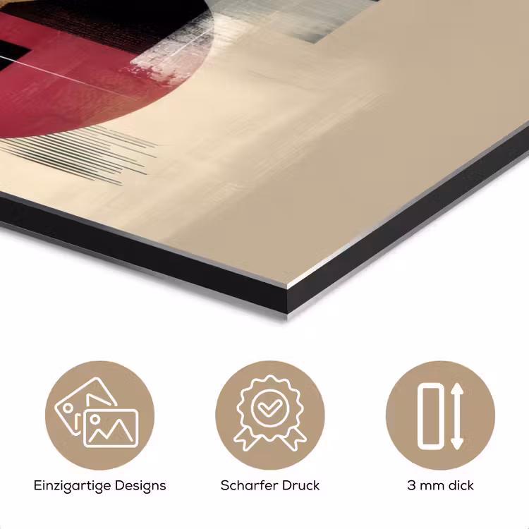 Abstract - Vormen - Beige - Texturen aluminium wit klein -closeup_DE