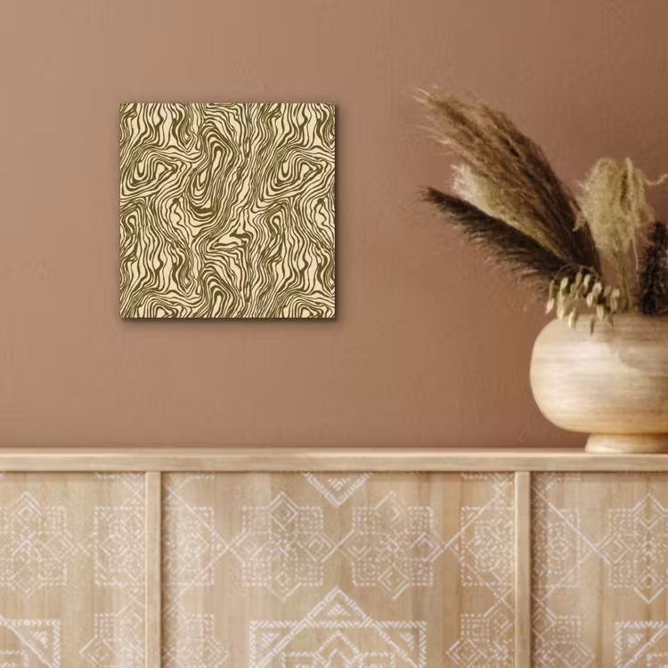 Abstract - Marmer - Groen aluminium wit klein 46 -sfeer4