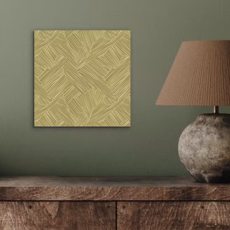 Abstract - Modern - Groen aluminium wit klein 46 -sfeer2