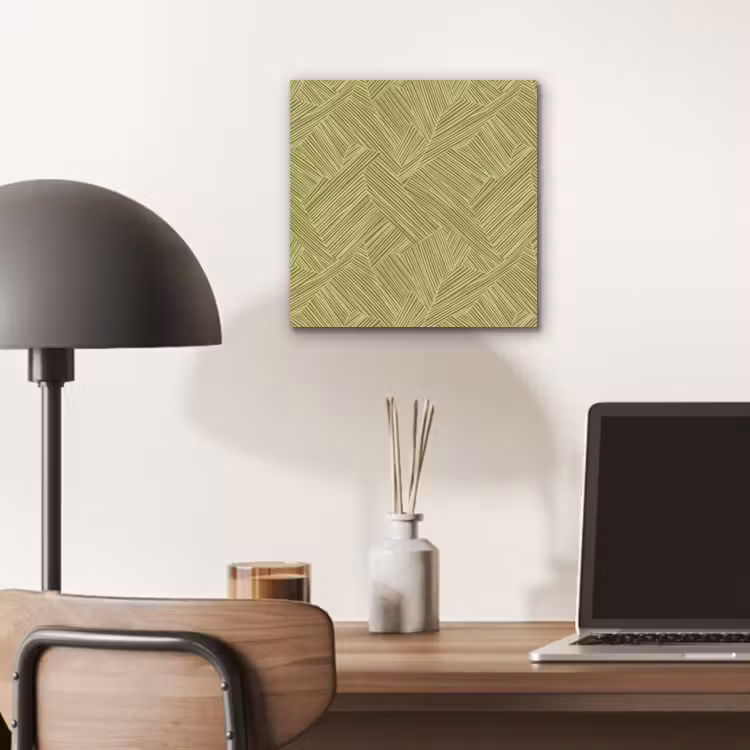 Abstract - Modern - Groen aluminium wit klein 46 -sfeer5