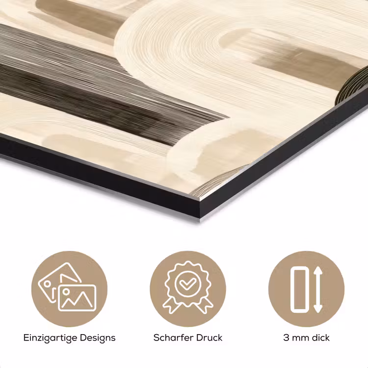 Abstract - Patroon - Bogen aluminium wit klein 46 -closeup_DE
