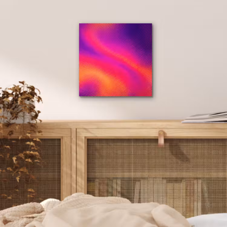 Abstract - Patroon - Kleurverloop aluminium wit klein -sfeer3