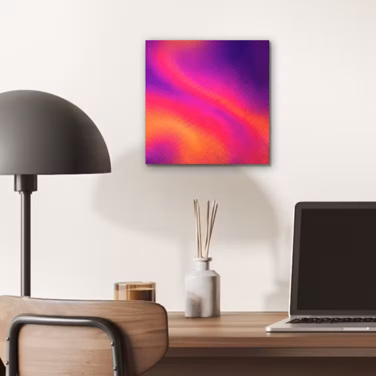 Abstract - Patroon - Kleurverloop aluminium wit klein -sfeer5