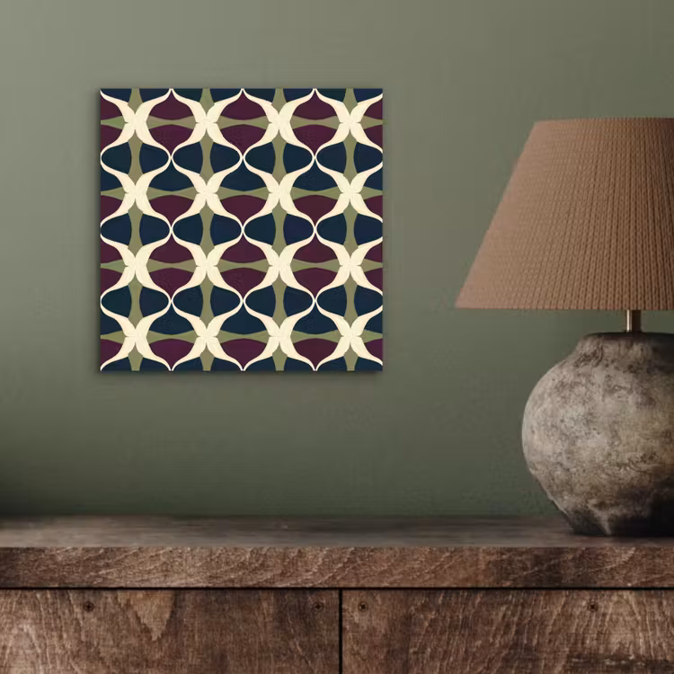 Abstract - Retro - Kleurrijk aluminium wit klein 46 -sfeer2