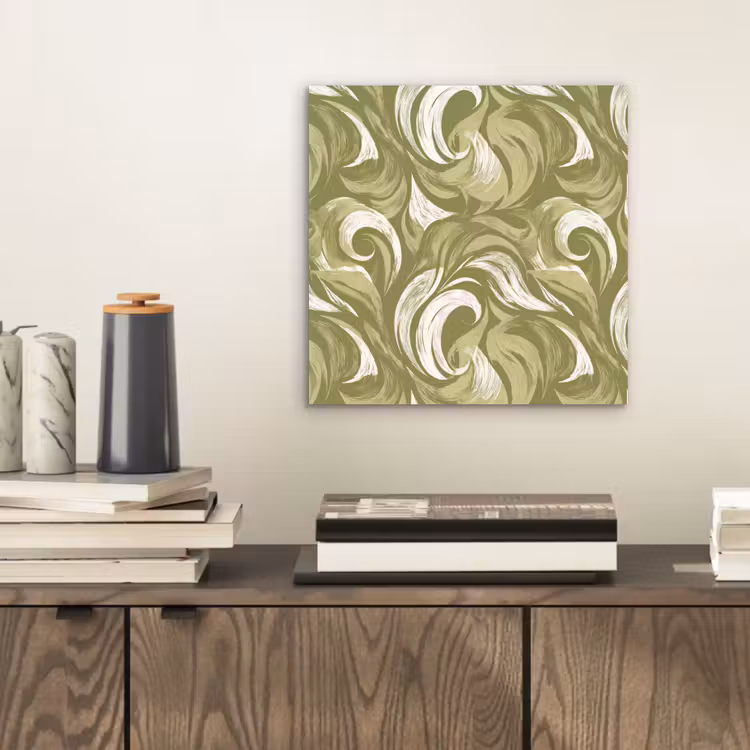 Abstract - Textuur - Groen aluminium wit klein 46 -sfeer1
