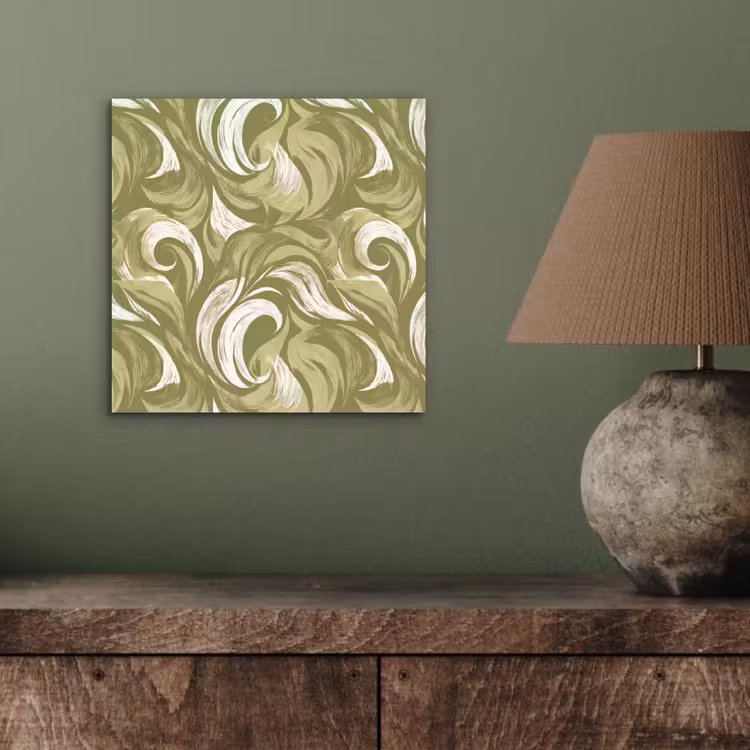 Abstract - Textuur - Groen aluminium wit klein 46 -sfeer2