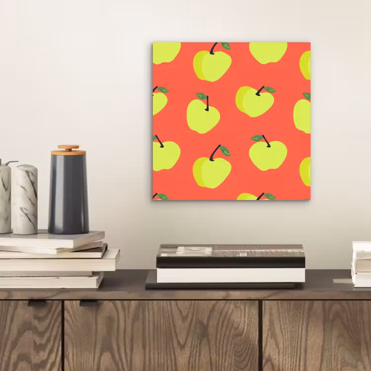 Appels - Modern - Groen aluminium wit klein 46 -sfeer1