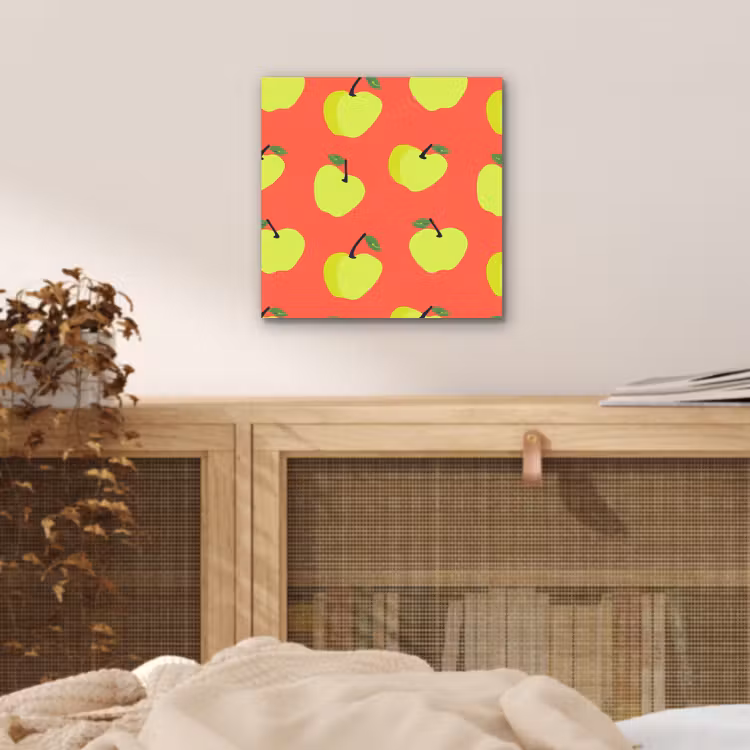 Appels - Modern - Groen aluminium wit klein 46 -sfeer3