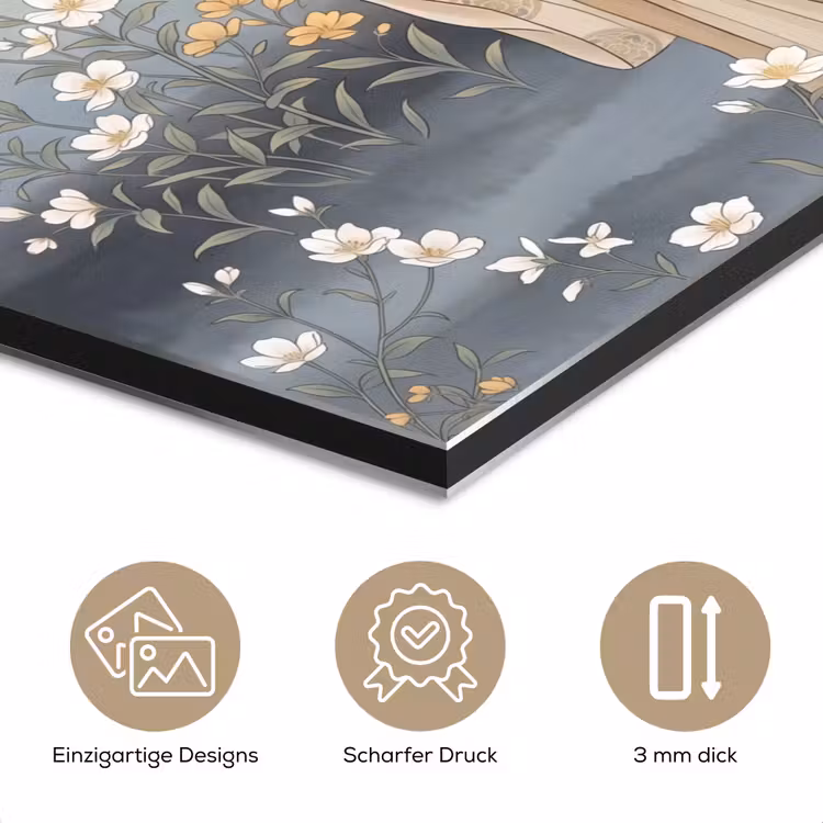 Aziatisch - Vrouw - Kimono aluminium wit klein -closeup_DE