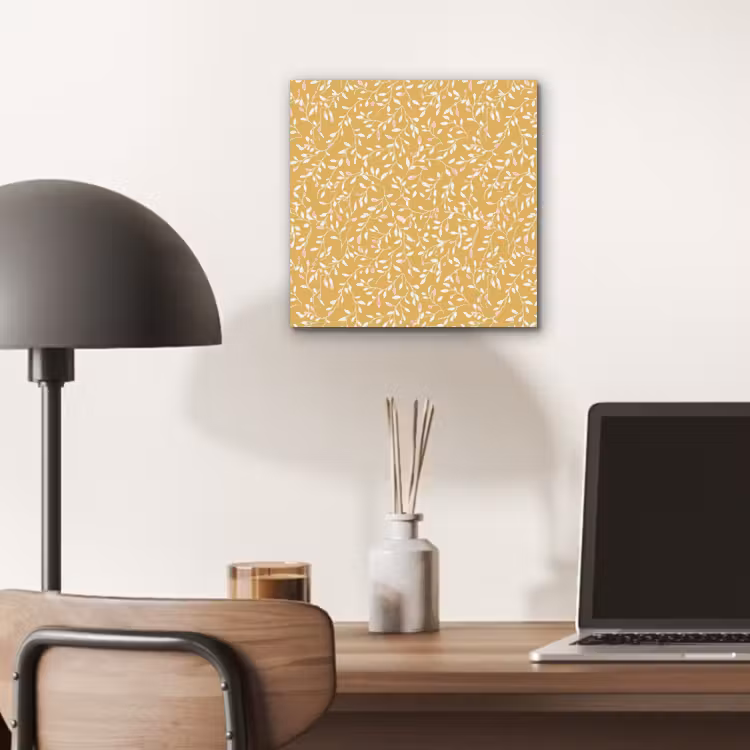 Takjes - Patroon - Oker aluminium wit klein 46 -sfeer5