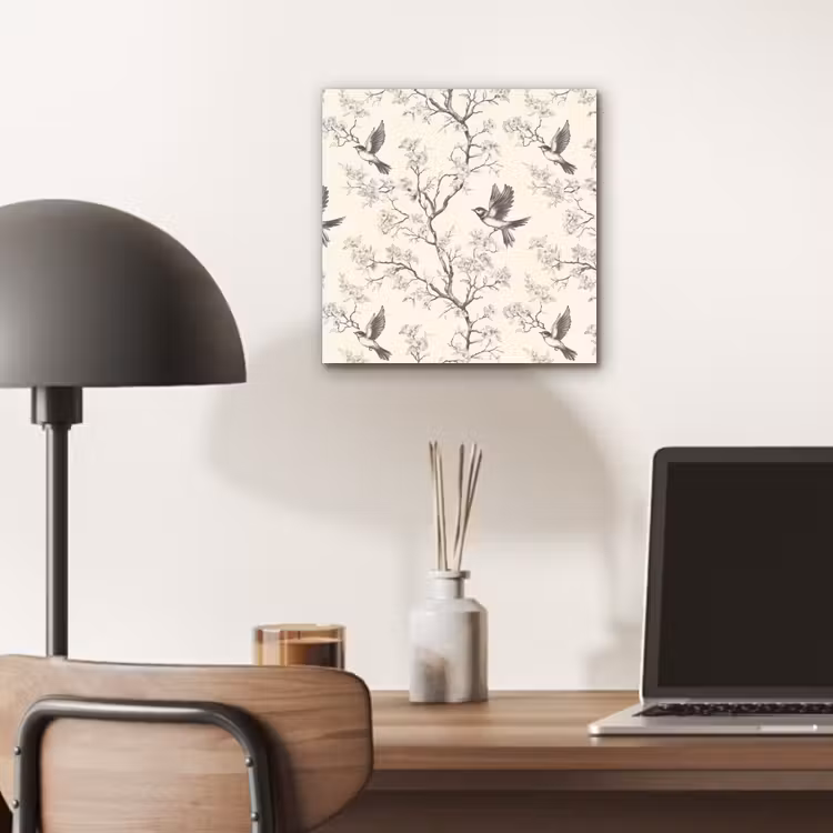 Takken - Vogels - Beige aluminium wit klein 46 -sfeer5
