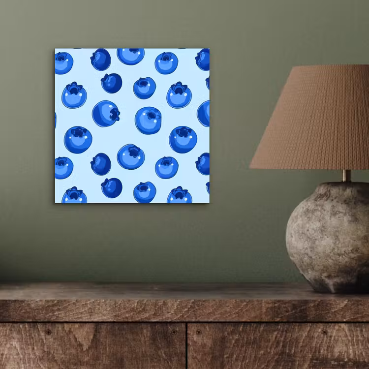 Bessen - Modern - Blauw aluminium wit klein 46 -sfeer2