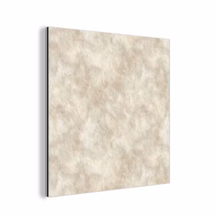 Beige - Reliëfstructuur - Natuursteen aluminium wit klein 46 -3d