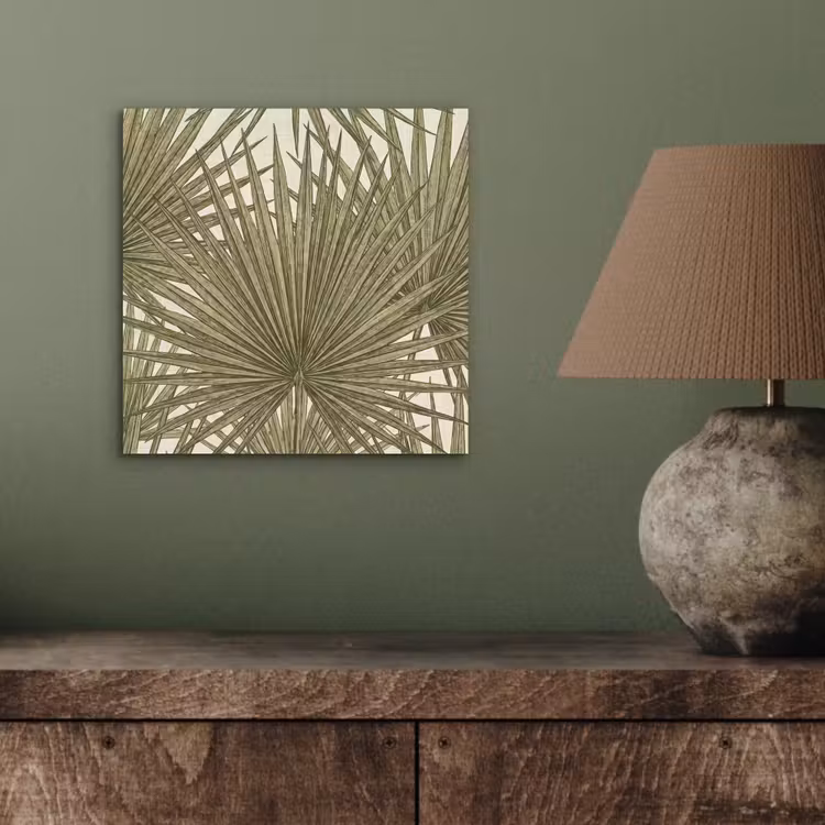 Blad - Tropisch - Patroon - Natuur - Groen aluminium wit klein -sfeer2