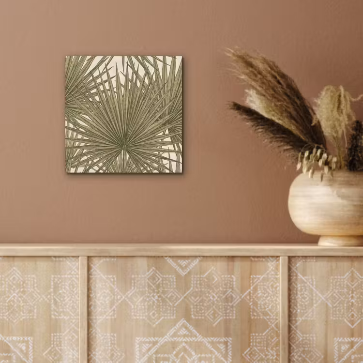 Blad - Tropisch - Patroon - Natuur - Groen aluminium wit klein -sfeer4