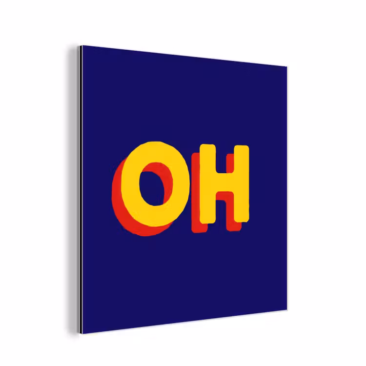 Blauw - Geel - OH - Schaduw aluminium wit klein -3d