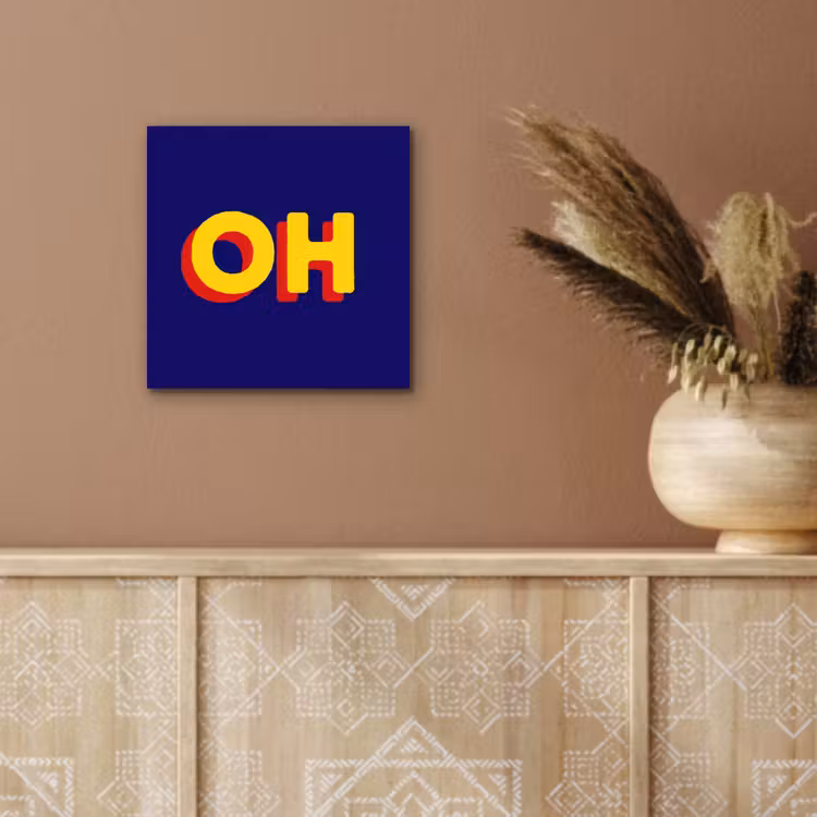 Blauw - Geel - OH - Schaduw aluminium wit klein -sfeer4