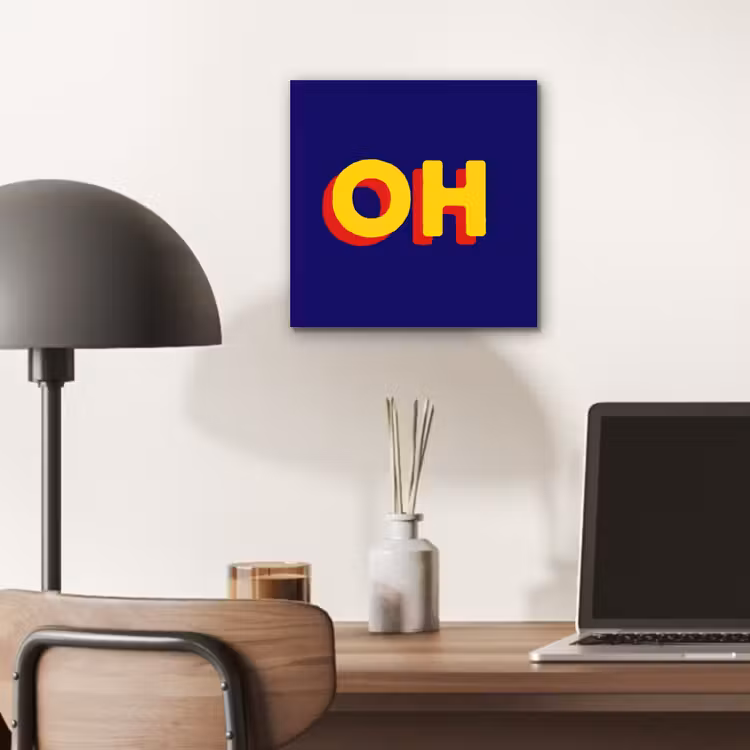Blauw - Geel - OH - Schaduw aluminium wit klein -sfeer5