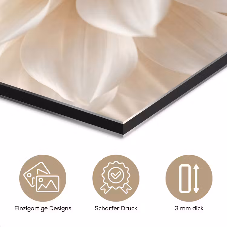 Bloem - Dahlia - Wit aluminium wit klein -closeup_DE