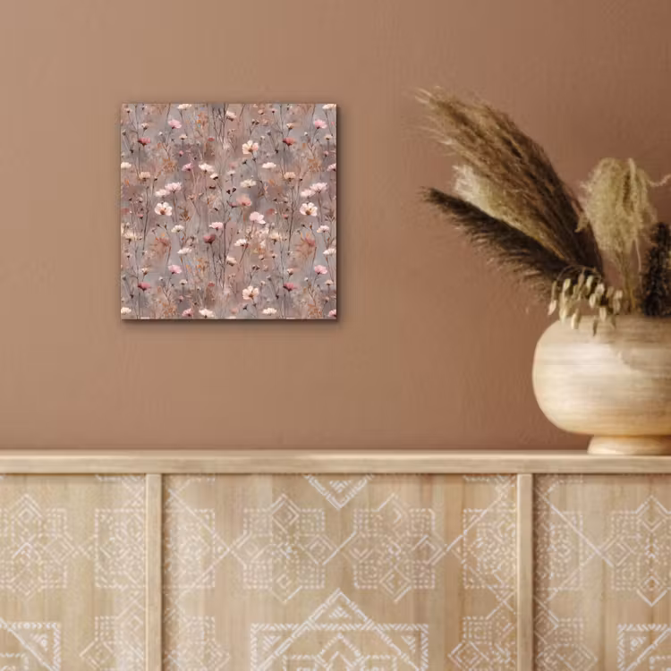 Bloemen - Wild - Pastel aluminium wit klein 46 -sfeer4