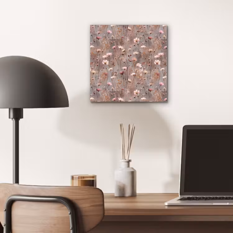 Bloemen - Wild - Pastel aluminium wit klein 46 -sfeer5