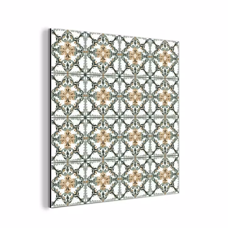 Floraal - Verweerd - Keurrijk aluminium wit klein 46 -3d