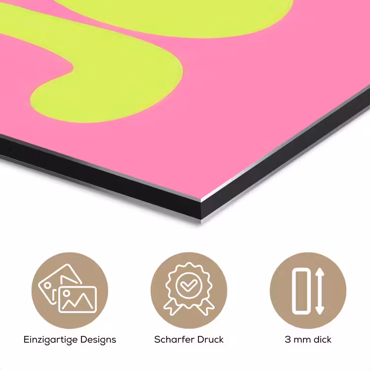 Bonjour - Roze - Fel groen aluminium wit klein -closeup_DE