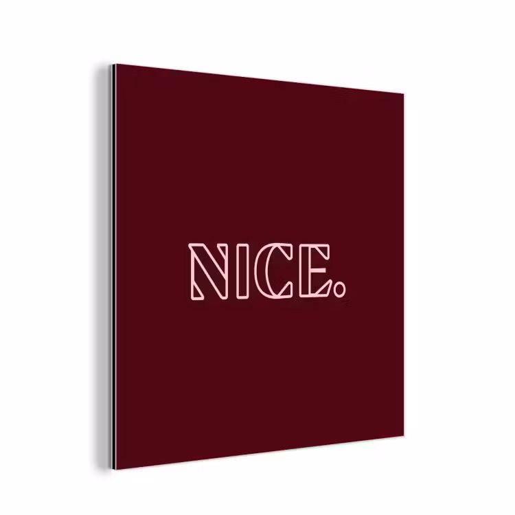 Bordeaux - Nice - minimalistisch aluminium wit klein -3d