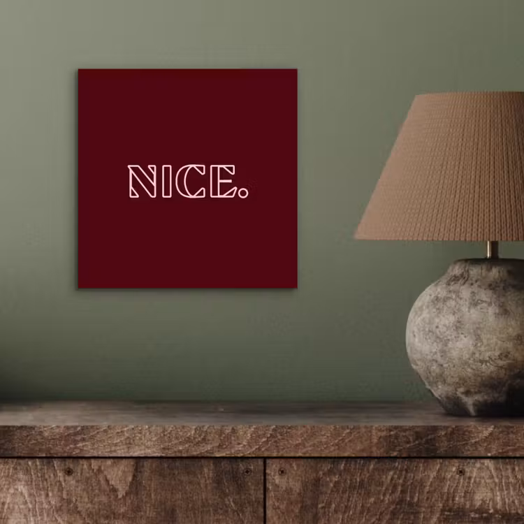 Bordeaux - Nice - minimalistisch aluminium wit klein -sfeer2