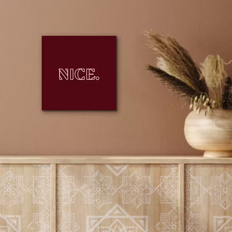 Bordeaux - Nice - minimalistisch aluminium wit klein -sfeer4