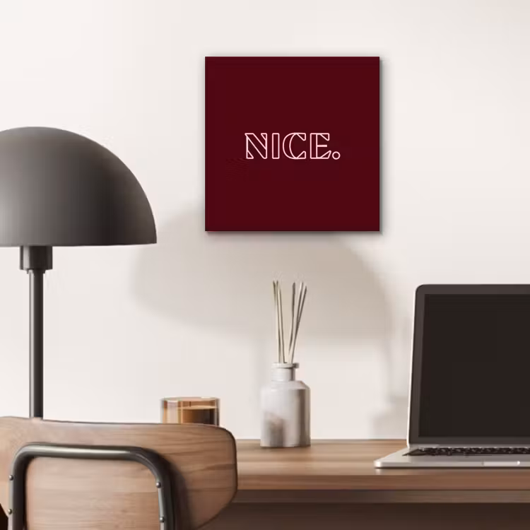Bordeaux - Nice - minimalistisch aluminium wit klein -sfeer5