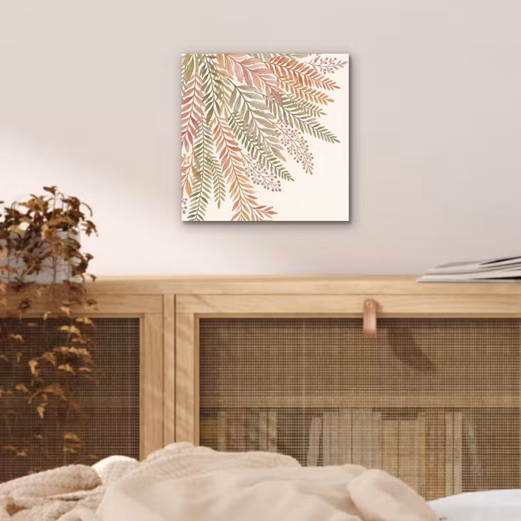 Botanisch - Aquarel - Kleurrijk aluminium wit klein -sfeer3