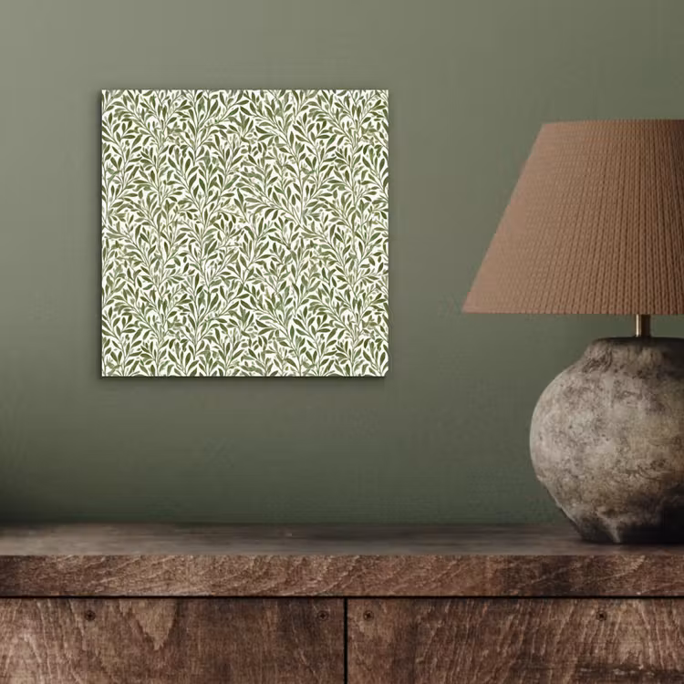Botanisch - Takken - Groen aluminium wit klein 46 -sfeer2