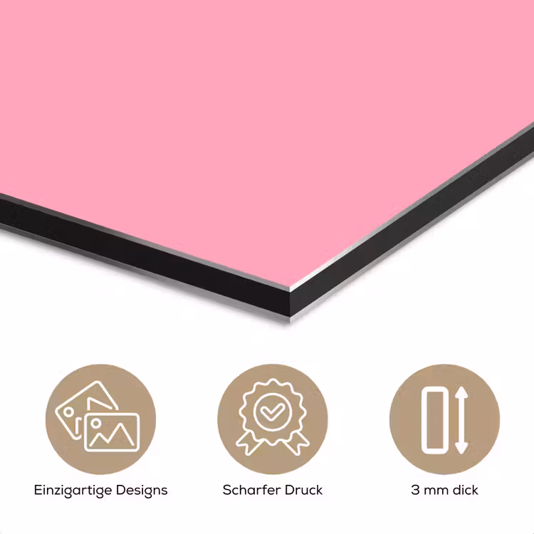 Bubblegum - Pink - Roze aluminium wit klein 46 -closeup_DE